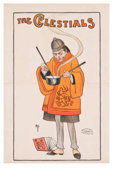 "Az égiek" / J. Hassalls / Plakat, 1895-1899 alkotó: John Hassall
