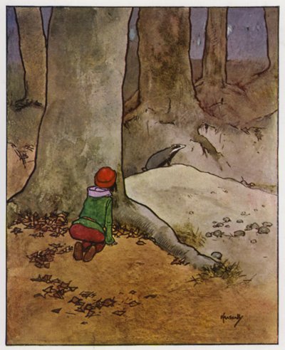 A borz (színes litó) alkotó: John Hassall