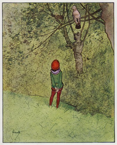 A szajkó (színes litó) alkotó: John Hassall