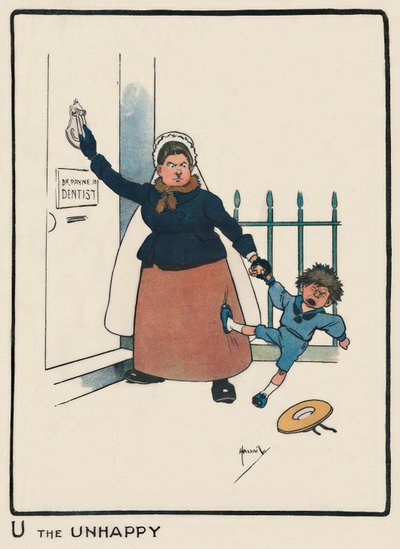 U a boldogtalan / J. Hassall / Zeichnung, 1903 alkotó: John Hassall