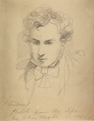 Sir Edwin Landseer, 1826 alkotó: John Hayter