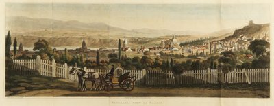 Panorámás kilátás Tiflisre, 1827 alkotó: John Heaviside Clark