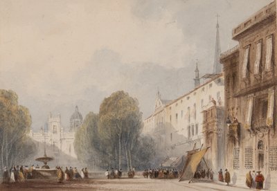Spanyol tér (wc papíron) alkotó: John Henderson