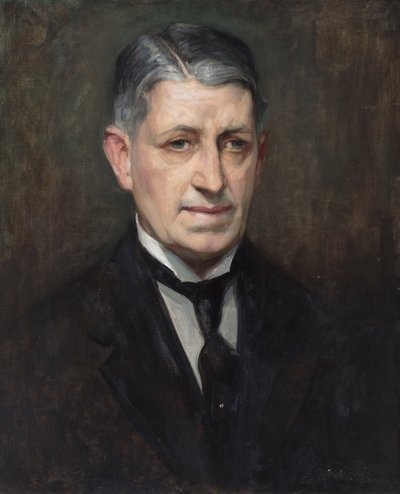 Frederick L. M. Griggs portréja, 1934 körül (olaj, vászon) alkotó: John Henry Amshewitz