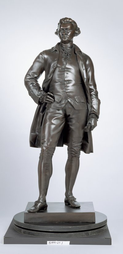 Edmund Burke (1729-97) 1865 (bronz) alkotó: John Henry Foley