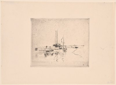 Négy csónak alkotó: John Henry Twachtman