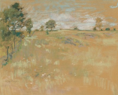 Legelők, Greenwich, Connecticut, c. 1890-1900. alkotó: John Henry Twachtman