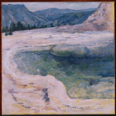 A Smaragd medence alkotó: John Henry Twachtman