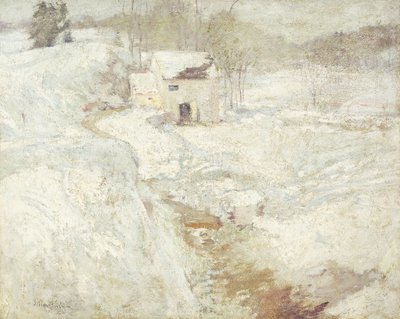Téli táj, 1890-es évek alkotó: John Henry Twachtman