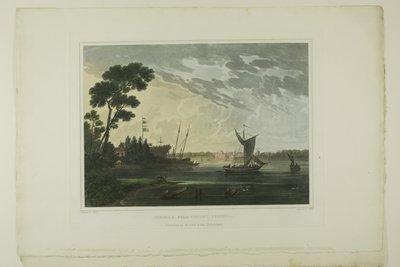 Norfolk; A Virginia állambeli Gosportból, az amerikai tájképek festői kilátásai második számának ötödik lemeze alkotó: John Hill