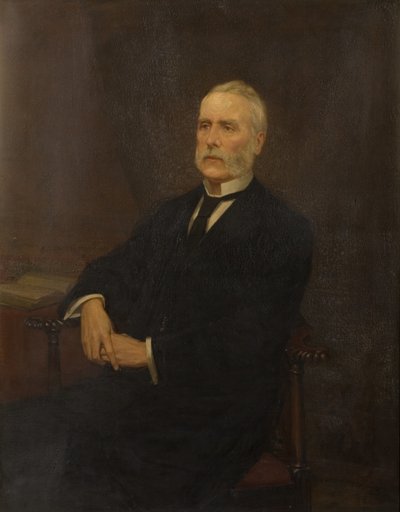 John Hall portréja alkotó: John Hodgson Campbell