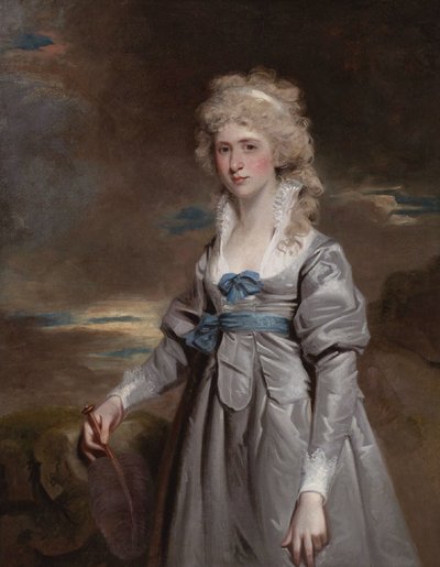 Charlotte Walsingham, Lady Fitzgerald by John Hoppner alkotó: John Hoppner