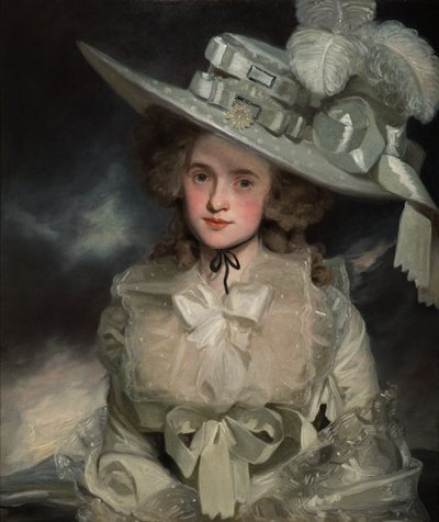 Mary Boteler portréja, Eastry, Kent, 1786 alkotó: John Hoppner