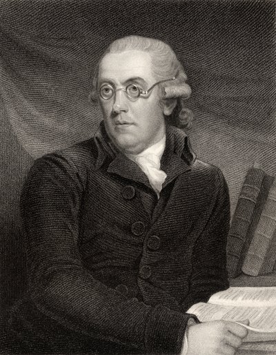 Robert Nares, Samuel Freeman (1773-1857) metszete, a National Portrait Gallery II. kötetéből, 1835 körül megjelent alkotó: John Hoppner