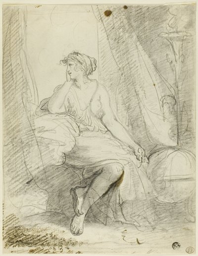 Ülő Nő alkotó: John Hoppner