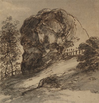 Egy masszív kőzet tanulmányozása alkotó: John Hoppner