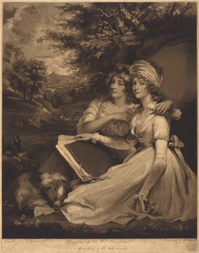 Sir Thomas Frankland leányai alkotó: John Hoppner