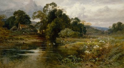 Dorking közelében, Surrey (olaj, vászon) alkotó: John Horace Hooper