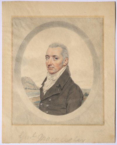 Keith MacAlister tábornok portréja, c. 1800-1810. alkotó: John I. smart