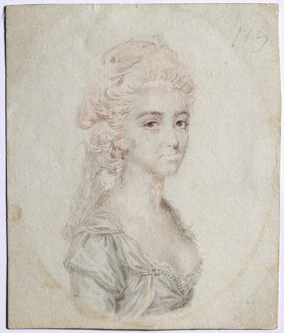 Női portré, c. 1776. alkotó: John I. smart