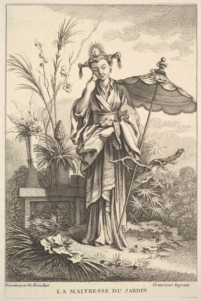 A kertész mester, 1741-63. alkotó: John Ingram