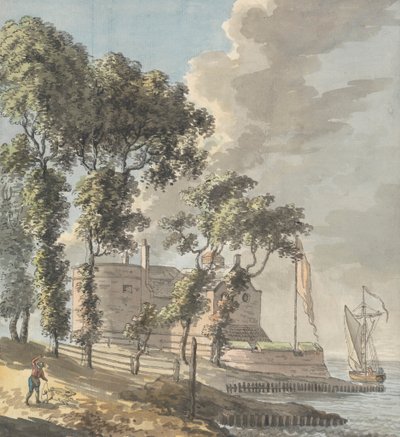 Cowes kastély, Wight-sziget alkotó: John Inigo Richards