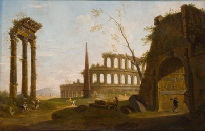 Római Capriccio, 1756 alkotó: John Inigo Richards