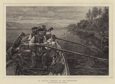 Egy őszi reggel a Felföldön alkotó: John Isaac Richardson
