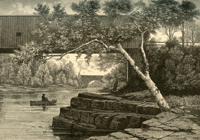 "The Passaic, Below Little Falls", 1874. alkotó: John J. Harley