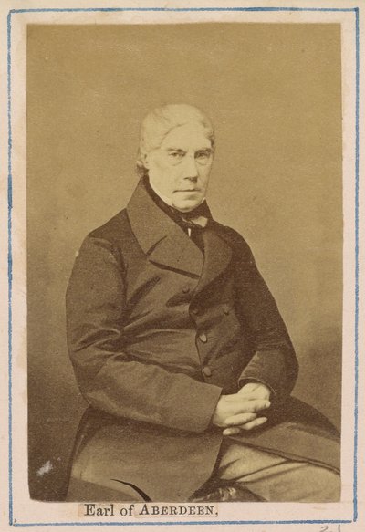 [George Hamilton Gordon, Aberdeen 4. grófja] alkotó: John Jabez Edwin Mayall