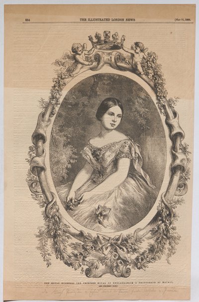 Ő királyi fensége, Anglia királyi hercegnője alkotó: John Jabez Edwin Mayall