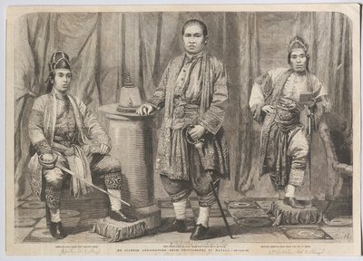 Őexcellenciáik (sic!) sziámi nagykövetek alkotó: John Jabez Edwin Mayall