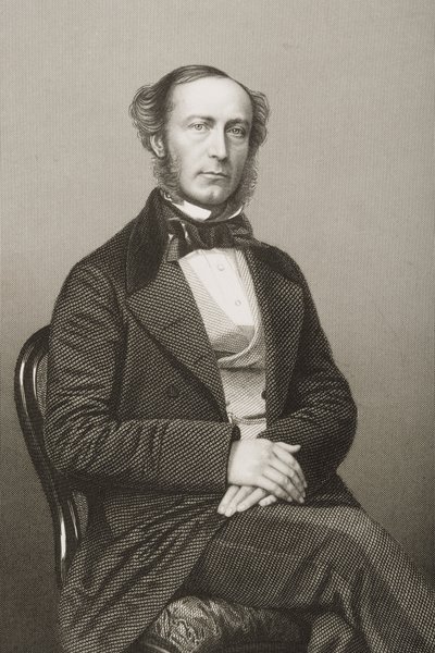 John Walter (1818-94) metszett D.J. Pound egy fényképről, a „The Drawing-Room of Eminent Personages, Volume 2”, Londonban, 1860. alkotó: John Jabez Edwin Paisley Mayall