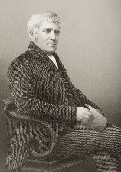 Joseph Sturge (1793-1859) vésette D.J. Pound egy fényképről, a „The Drawing-Room of Eminent Personages, Volume 2”, Londonban, 1860. alkotó: John Jabez Edwin Paisley Mayall