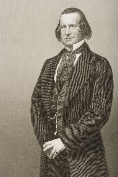 Samuel Phelps (1804-78) vésette D.J. Pound egy fényképről, a „The Drawing-Room of Eminent Personages, Volume 2”, Londonban, 1860. alkotó: John Jabez Edwin Paisley Mayall