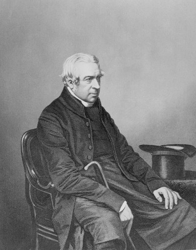 Charles Richard Sumner méltóságos tiszteletes, a „The Drawing-Room Portré Gallery of Eminent Personages”-ből, metszett D.J. Font alkotó: John Jabez Edwin Paisley Mayall