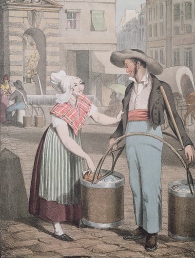 A vízszállító, 1821 alkotó: John James Chalon