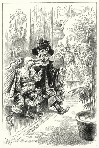 Lady Betty maskara (litho) alkotó: John Jellicoe