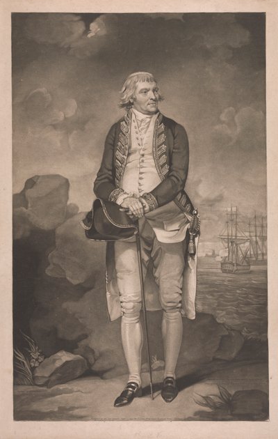 Edward Vernon admirális alkotó: John Jones