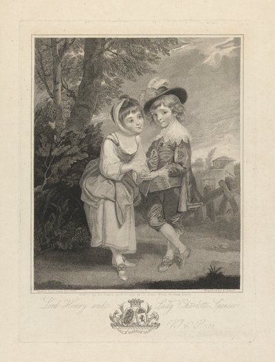 Lord Henry és Lady Charlotte Spencer alkotó: John Jones