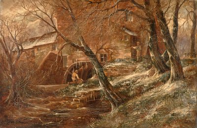 Hamstead malom, Staffordshire Hamstead Hill, Handsworth 1850-1908. alkotó: John Joseph Hughes