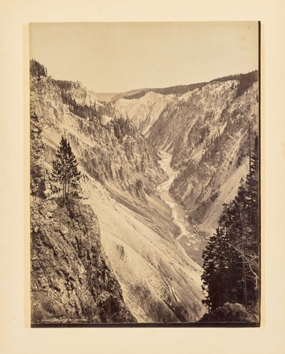 A Yellowstone Nagy-kanyonja alkotó: John K. Hillers