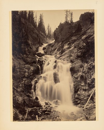 Little Fire Hole-vízesések alkotó: John K. Hillers