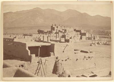 Észak-Taos Pueblo, Új-Mexikó alkotó: John K. Hillers