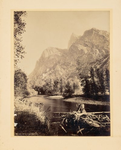 Sentinel Rock, Kings River, Kalifornia alkotó: John K. Hillers
