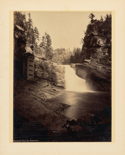 Tallulah Falls, Georgia. Tempestia. alkotó: John K. Hillers