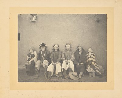 Zuni albínók alkotó: John K. Hillers