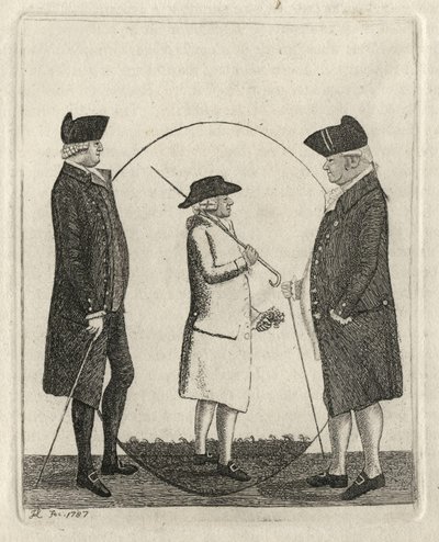 Alexander Gordon, Lord Rockville; Adam Smith; George Brown by John Kay alkotó: John Kay