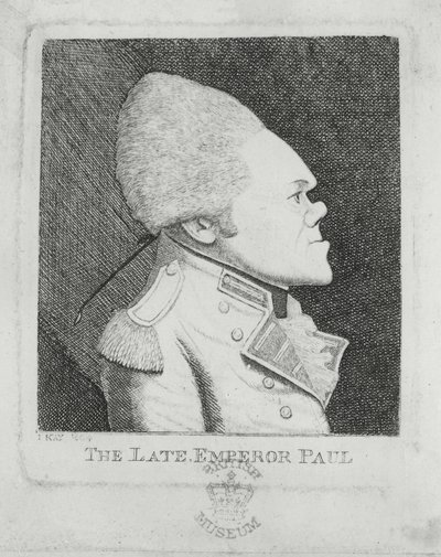 Pál orosz császár alkotó: John Kay
