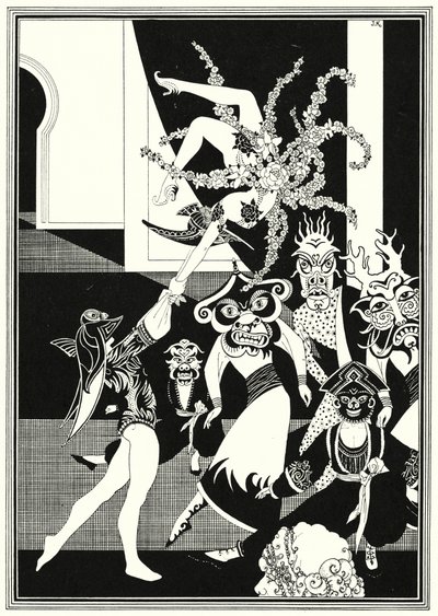 Illusztráció: Aladdin története és a csodálatos lámpa (litho) alkotó: John Kettelwell